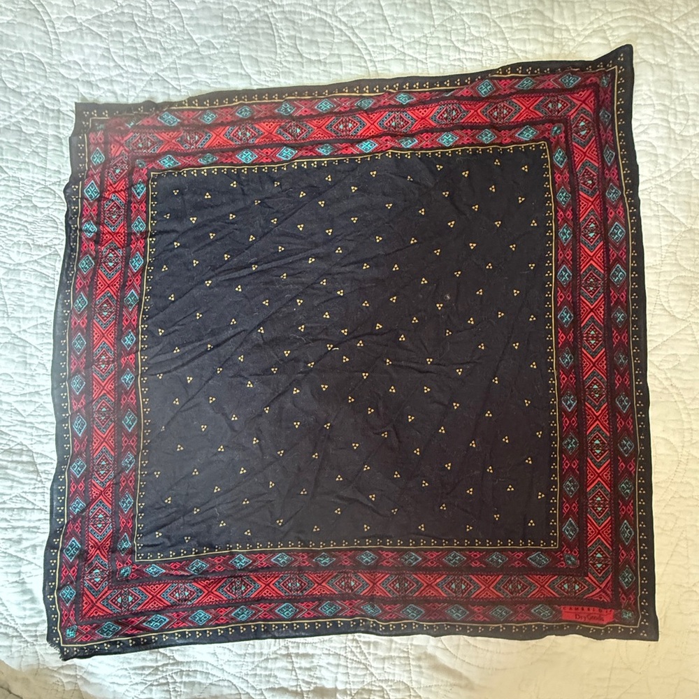 Dry Goods Colorful Patterned Scarf in good used condition